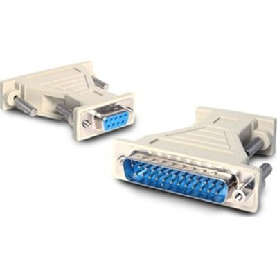 Our AT925FM DB9F to DB25M cable adapter converts a 9 pin serial port to a 25 pin male connector. Backed with a lifetime warranty.