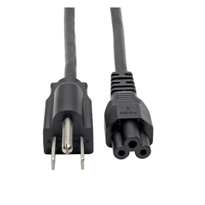 Standard Laptop / Notebook Power Cord 10A 5-15P to C5 3' 3ft