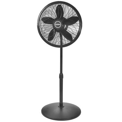 Ventilador de pedestal de 18" negro