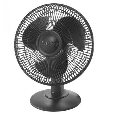 Ventilador de mesa 12" 3 velocidades negro