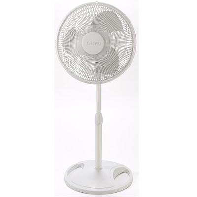 Ventilador de Pie Blanco 16" Caja Marrón