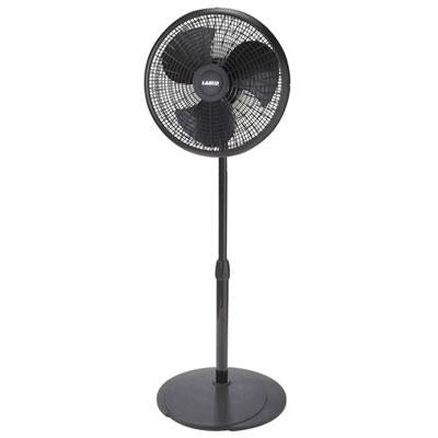 Ventilador de pedestal de 16" negro