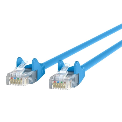 CAT6 SNAGLESS PATCH CABLE * RJ45M/RJ45M; 7' BLUE