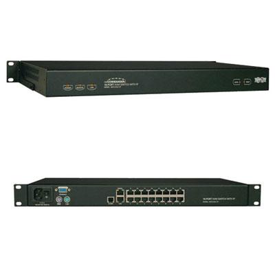 16 Port 1U Rackmount Cat5 KVM