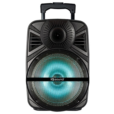 IQSound 12" Portabl BT DJ Spkr