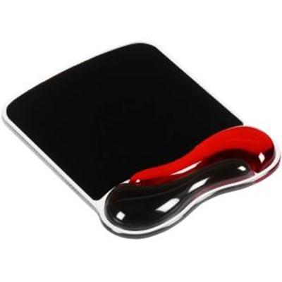 Duo Gel Wave Mouse Pad Red