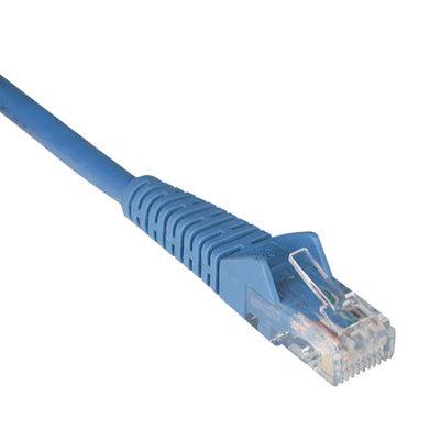 Tripp Lite Cat6 Gigabit Snagless Patch Cable RJ45 - 3ft Blue