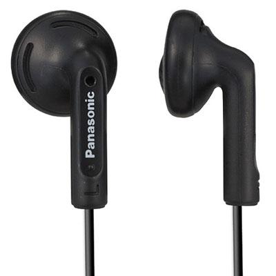 Earbud Headphones Black