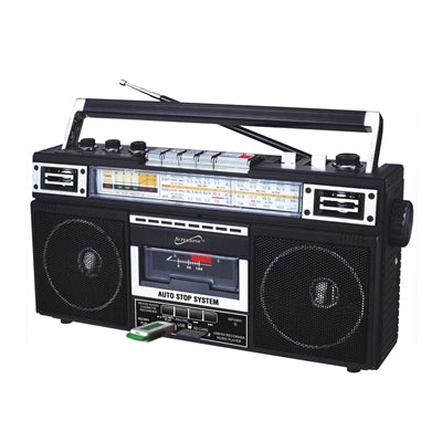 4 Band Radio & Cassette Player