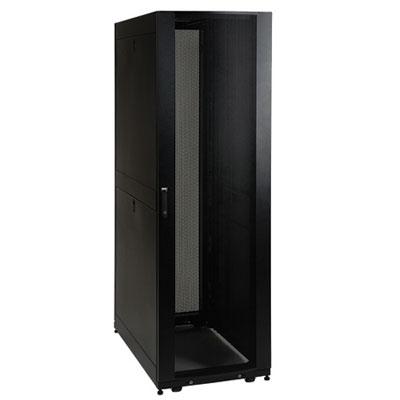 SmartRack 42U Black Enclosure 2500lb Load Rating