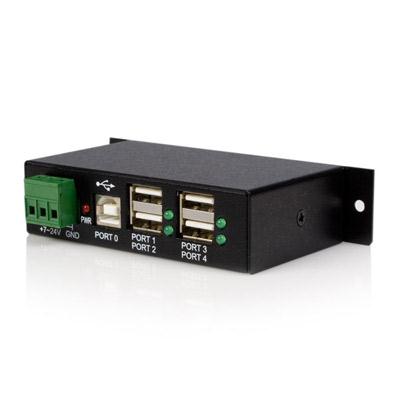 4 Port Rugged USB Hub TAA