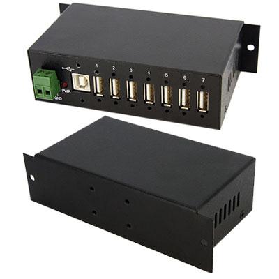 7 Port Rugged USB Hub TAA