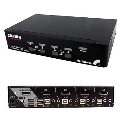 4 ptDisplayptKVM Switch TAA