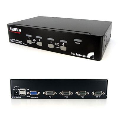 4 Port USB KVM Switch TAA