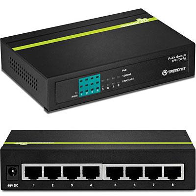 8 Port Gig PoE GREENnet Swtch