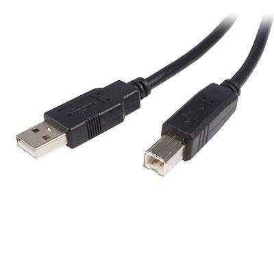 15' USB A to B Cable