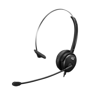 Mono Aural USB Headset w Mic